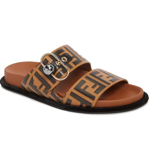 fendi sliders women's|fendi sandals flat woman.